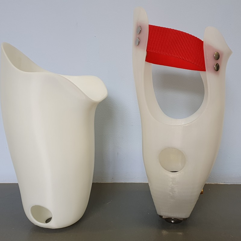Schaftsystem gefertigt im 3D Druckverfahren